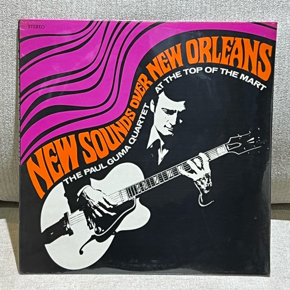 Paul Guma Quartet- New Sounds Over New Orleans Vinyl Record - Picture 1 of 4